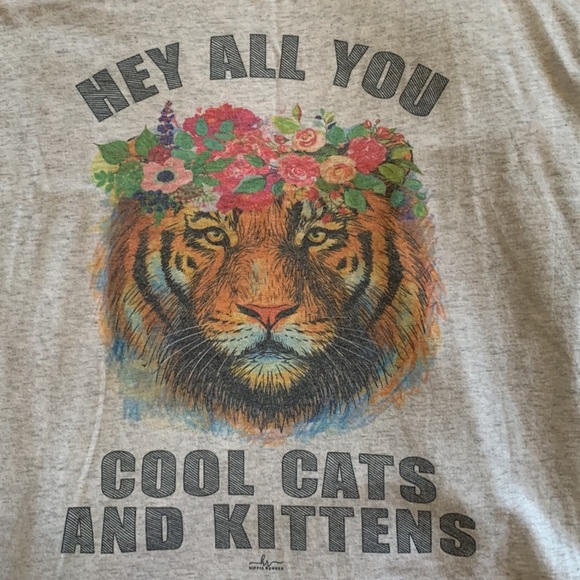 Tiger King / Carol Baskin Tiger Tank Top, Large - Picture 1 of 5